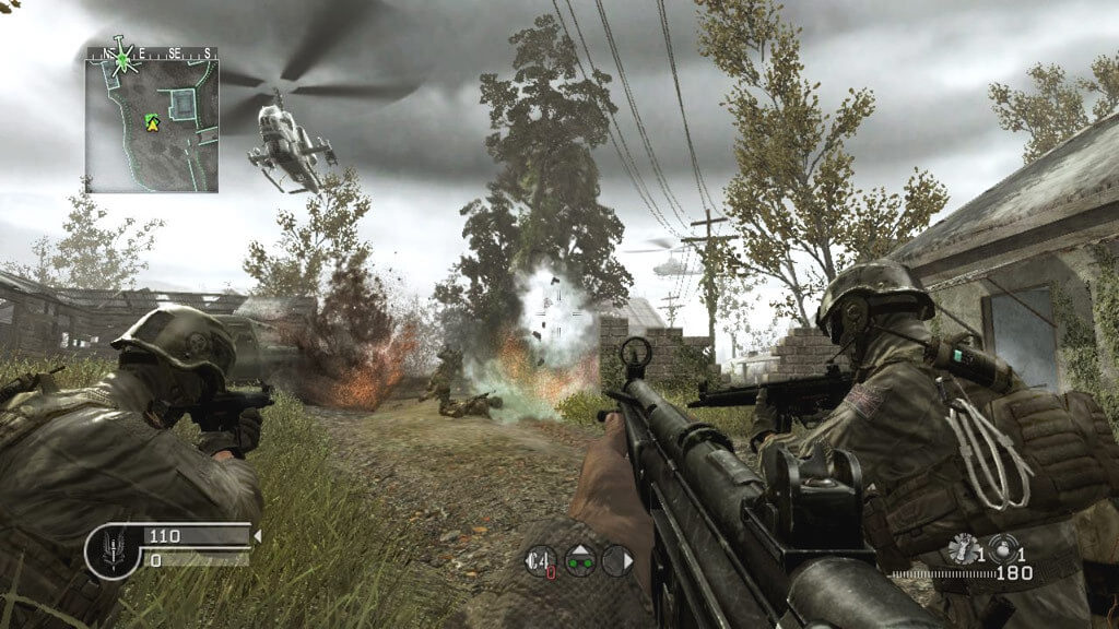 Call of Duty 4 Modern Warfare Free Download By Unlocked-Games