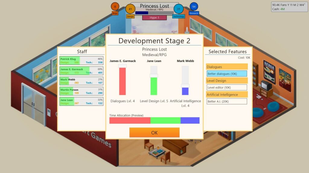 Game Dev Tycoon Free Download by unlocked-games