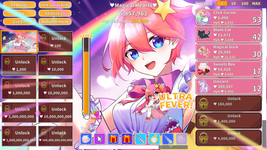 Magical Girl Clicker Free Download By Unlocked-games
