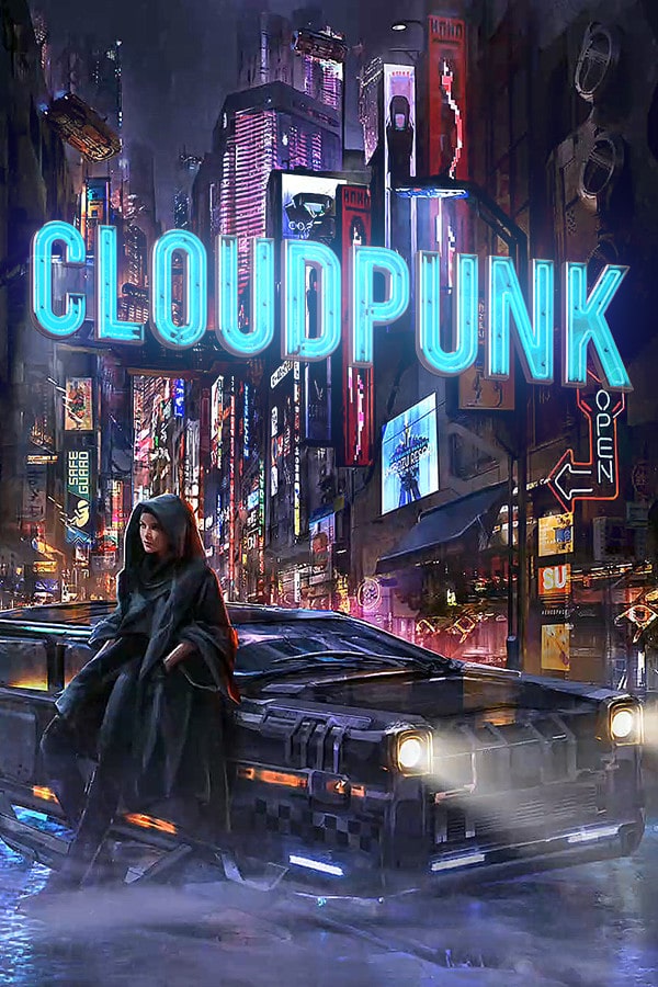 Cloudpunk Free Download (v2022.02.21 & ALL DLC)